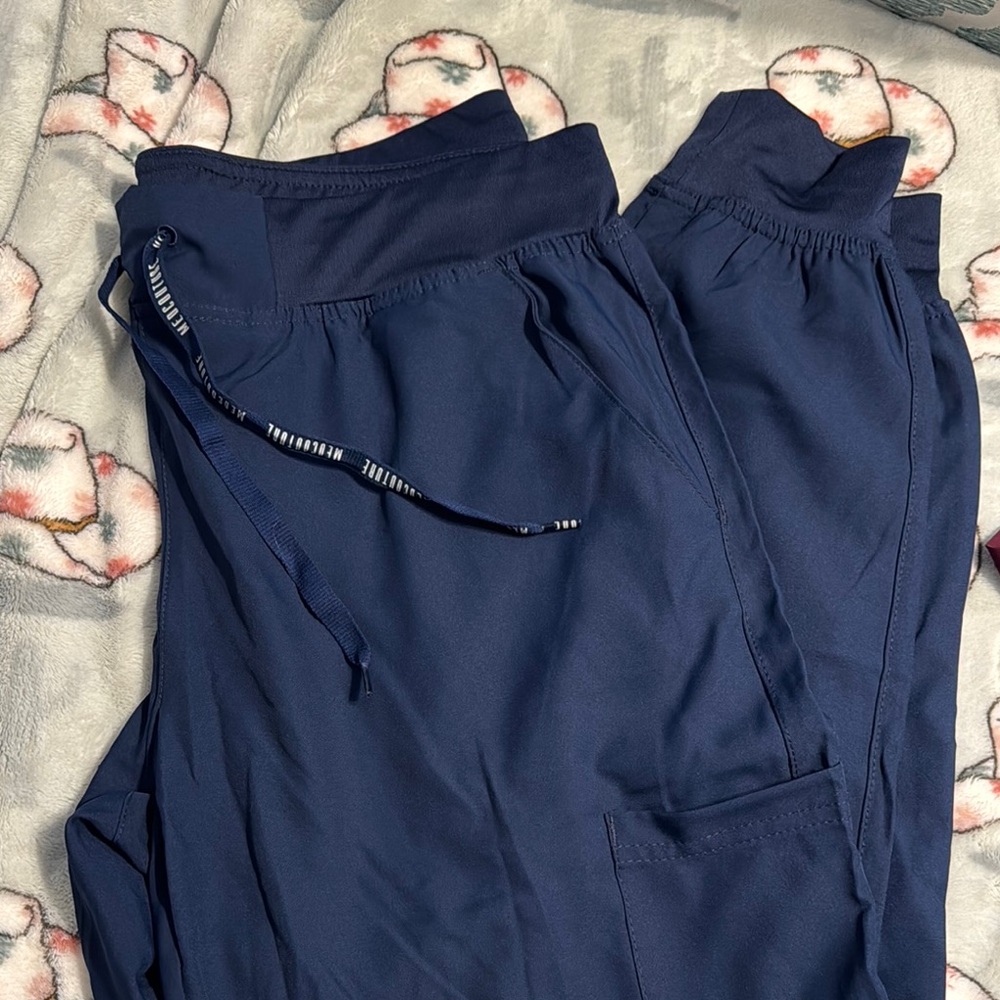 Navy Blue Jogger Pants
